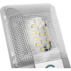 Plafoniera Brunner Auriga -Brunner Outlet plafoniera brunner auriga involucro resistente 550 lumen 48 led 12