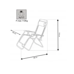 Poltrona Sdraio Cosma Comfort -Brunner Outlet poltrona comfort cosma alto grado di comfort struttura pieghevole 2
