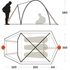 Brunner Outlet 5 Brunner Outlet -Brunner Outlet tenda ferrino shaba 3 tre stagioni alta comoda ampia abitabilita 1